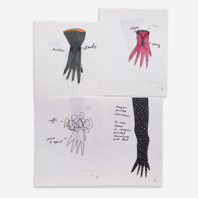 Image for Lot Geoffrey Beene - 21 Glove Designs