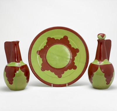Image for Lot René Herbst - Jug and Stopper for Maison Cusenier