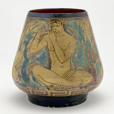 Vase with Classical Scene