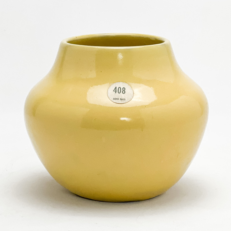 California Faience - Yellow Vase