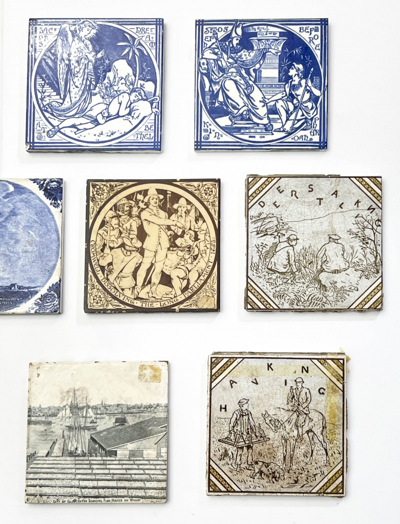 Mintons - Mintons and Other Tiles, Group of 13
