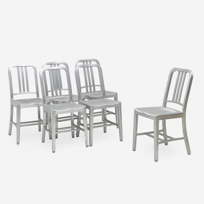 Image for Lot Emeco - 1006 Navy Chairs, group of 6