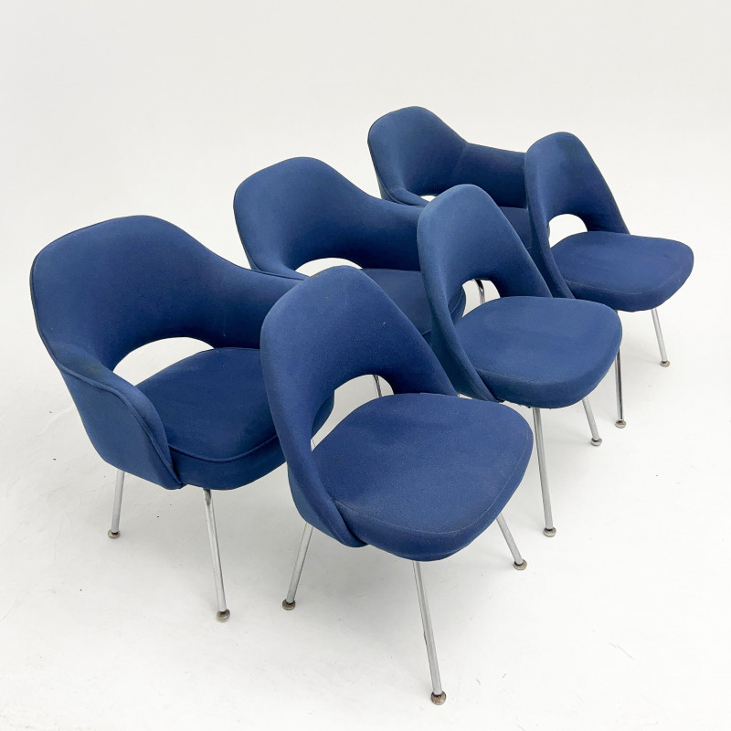 Eero Saarinen-Knoll - Chairs, Set of 8