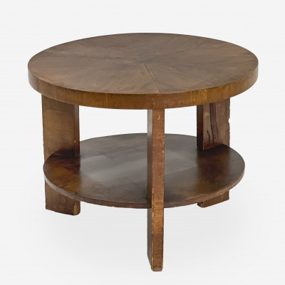 Image for Lot Mid Century Circular Side Table