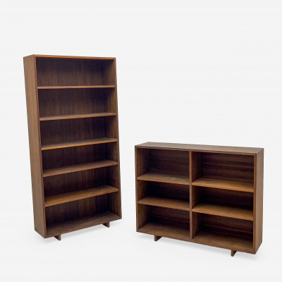 Image for Lot Scandinavian Style Mid Century Bookcases, Group of 2