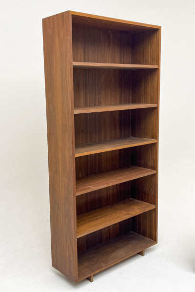 Scandinavian Style Mid Century Bookcases, Group of 2