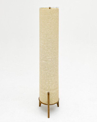 Mid Century Column Floor Lamp