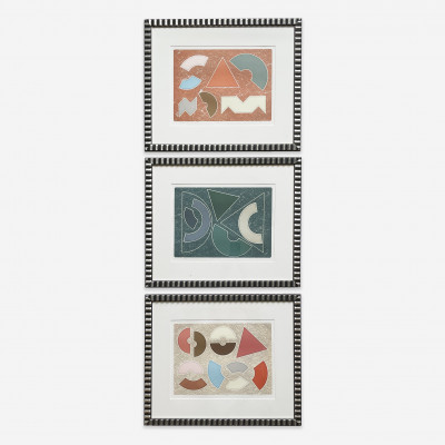 Image for Lot Gordon House  - Series 6x7 (Red) / Series 5x2+6 (Olive Green) / Series 6x11 (Pink), Group of 3