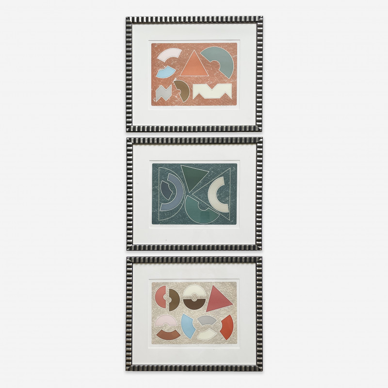 Gordon House  - Series 6x7 (Red) / Series 5x2+6 (Olive Green) / Series 6x11 (Pink), Group of 3