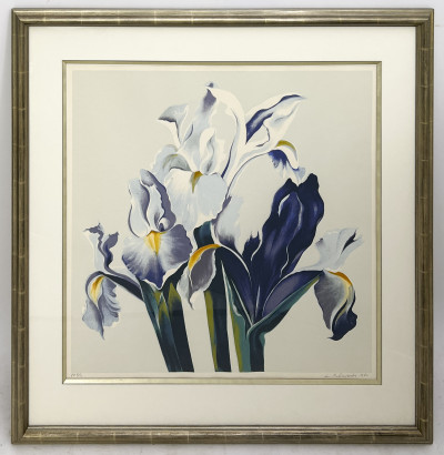 Lowell Nesbitt - Three Irises
