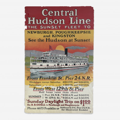 Image for Lot Central Hudson Line Poster