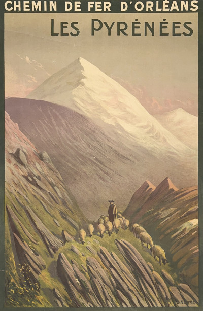 Image for Lot Chemin de fer D'Orléans Les Pyrénées Poster