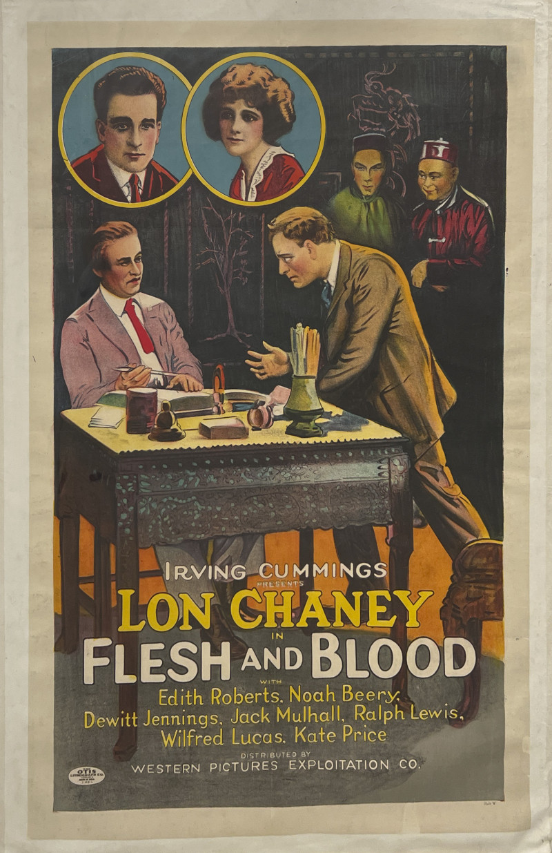 Flesh and Blood (1922), Original Movie Poster