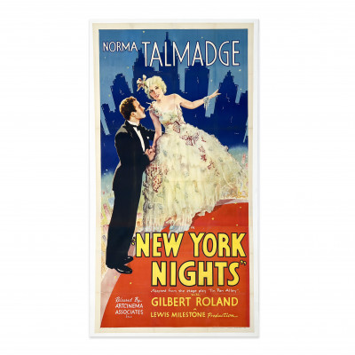 Image for Lot New York Nights (1929) Original Movie Poster