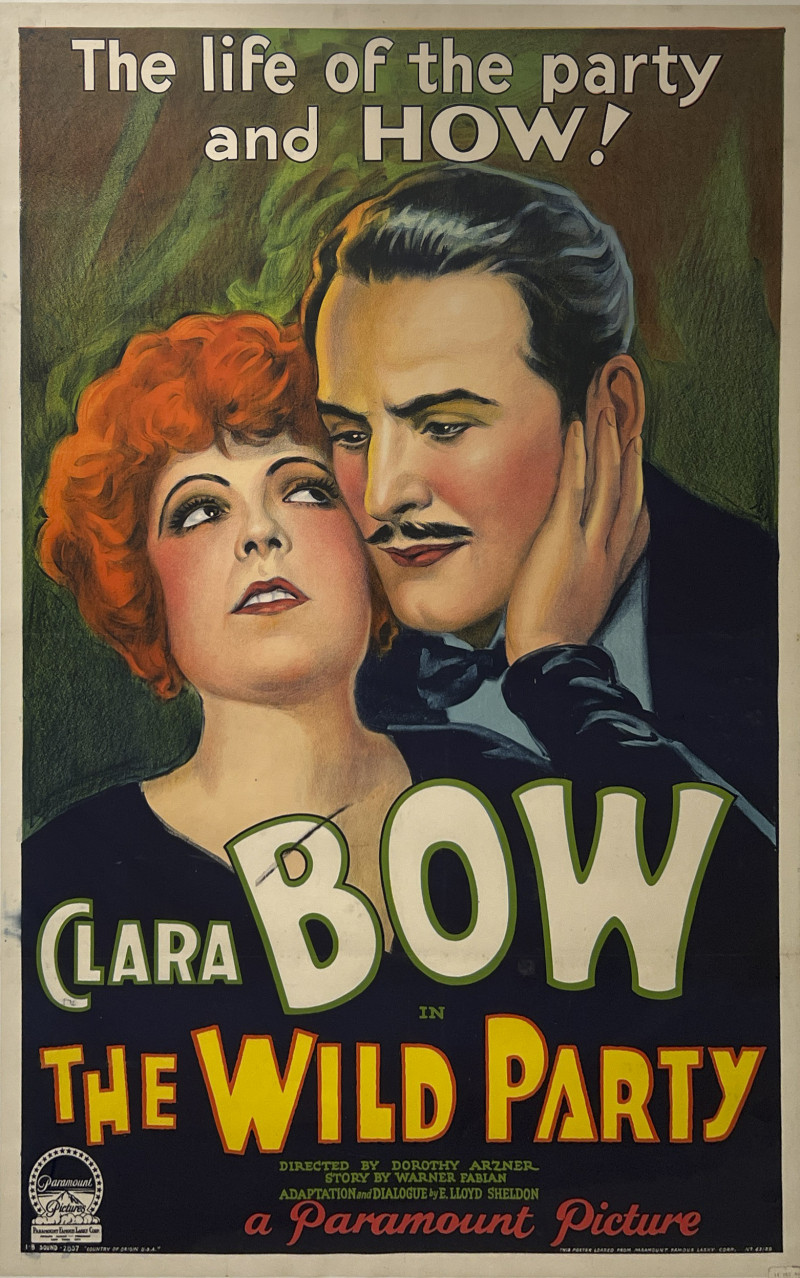 The Wild Party (1929), Original Movie Poster