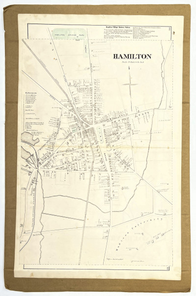 Pomeroy, Whitman & Co. - Map of Hamilton Village, North and South Cazenovia, Group of 3