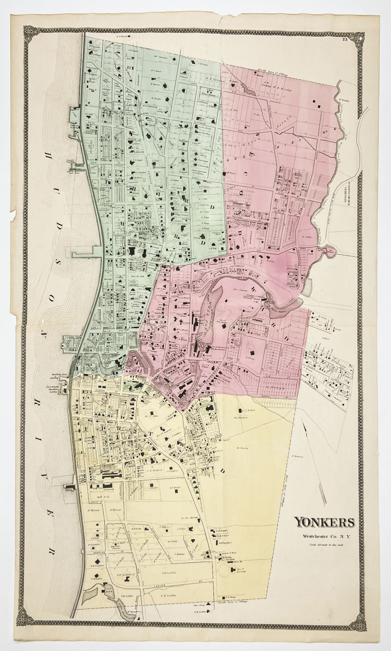 Joseph R. Bien  - Maps of Westchester County N.Y., Group of 3