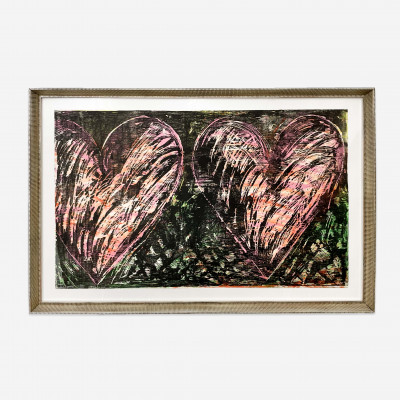 Jim Dine - Two Hearts in a Forest