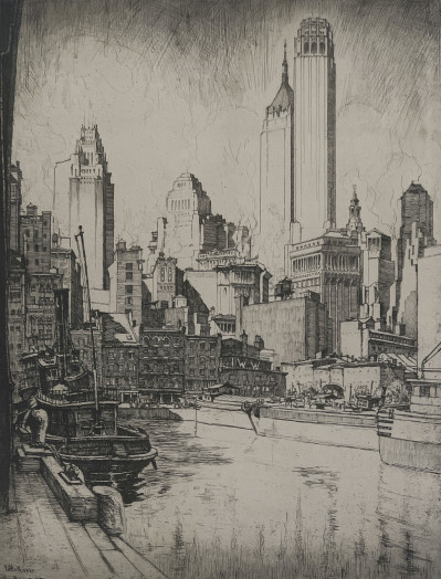 Image for Lot Ernest David Roth - From Pier 4-East River