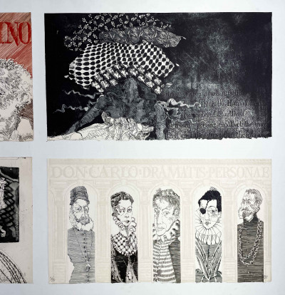 David Schorr - Collection of Etchings (10 Works)