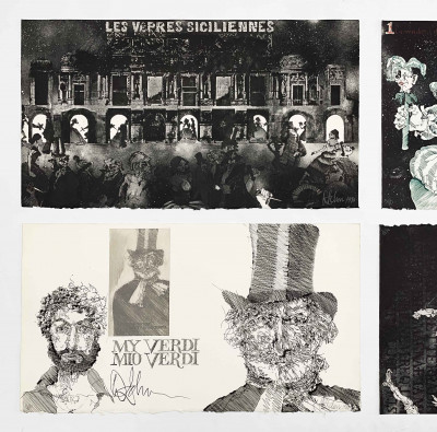 David Schorr - Collection of Etchings (10 Works)