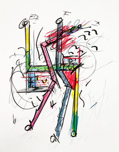 Keith Sonnier - 5 works on paper