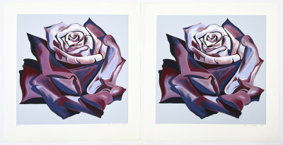 Lowell Nesbitt - Purple Rose (5 Works)