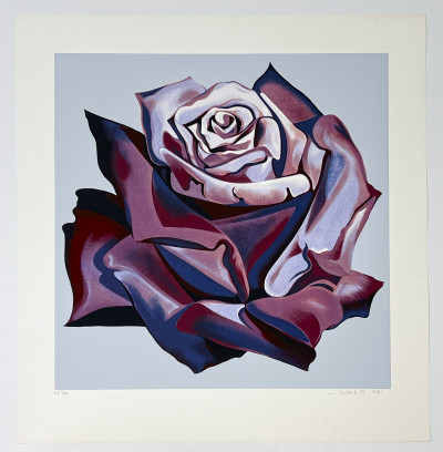 Lowell Nesbitt - Purple Rose (5 Works)