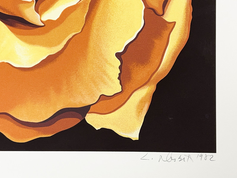 Lowell Nesbitt - Yellow Rose (6 Works)