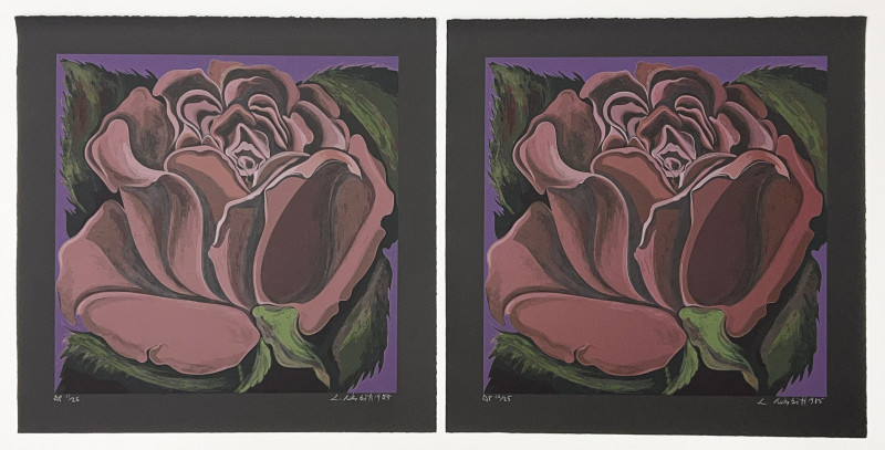 Lowell Nesbitt - Red Rose (7 Works)