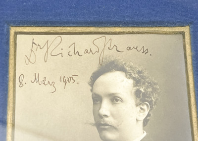 Richard Strauss Signed Photograph