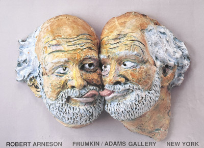 Robert Arneson - Frumkin / Adams Gallery Exhibition Poster