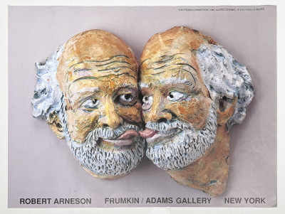 Robert Arneson - Frumkin / Adams Gallery Exhibition Poster
