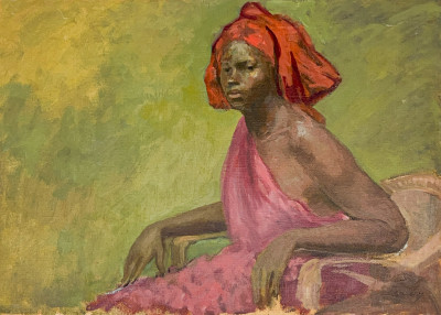 Image for Lot Albert Bela Bauer - Portrait of a Woman