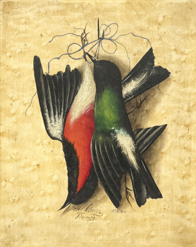 Image for Lot Michelangelo Meucci - Untitled (Still Life of 2 Birds)