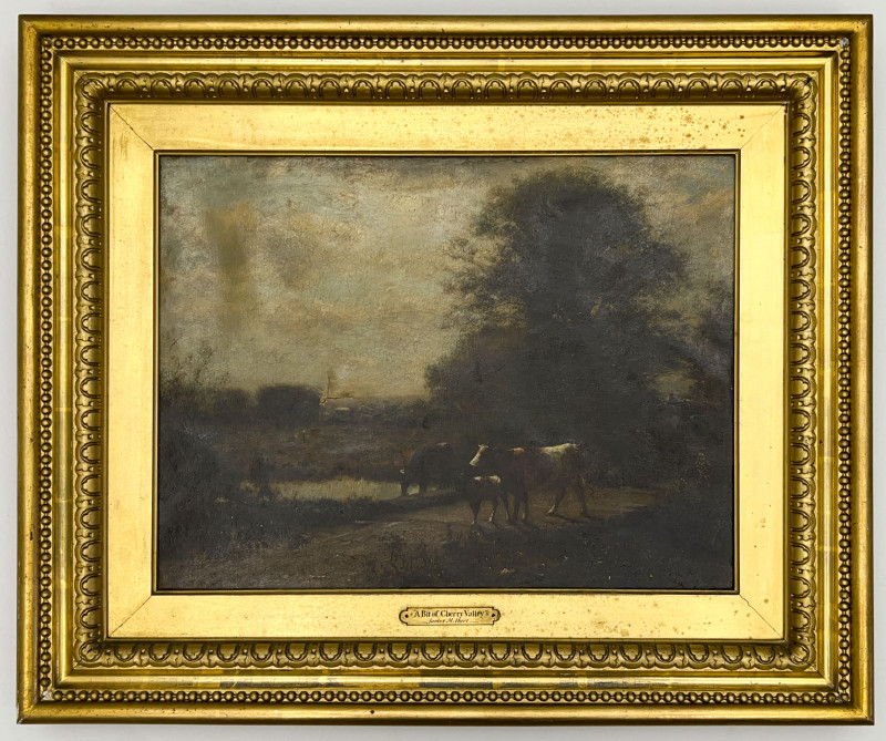 James McDougal Hart - Untitled (Landscape with Cows)