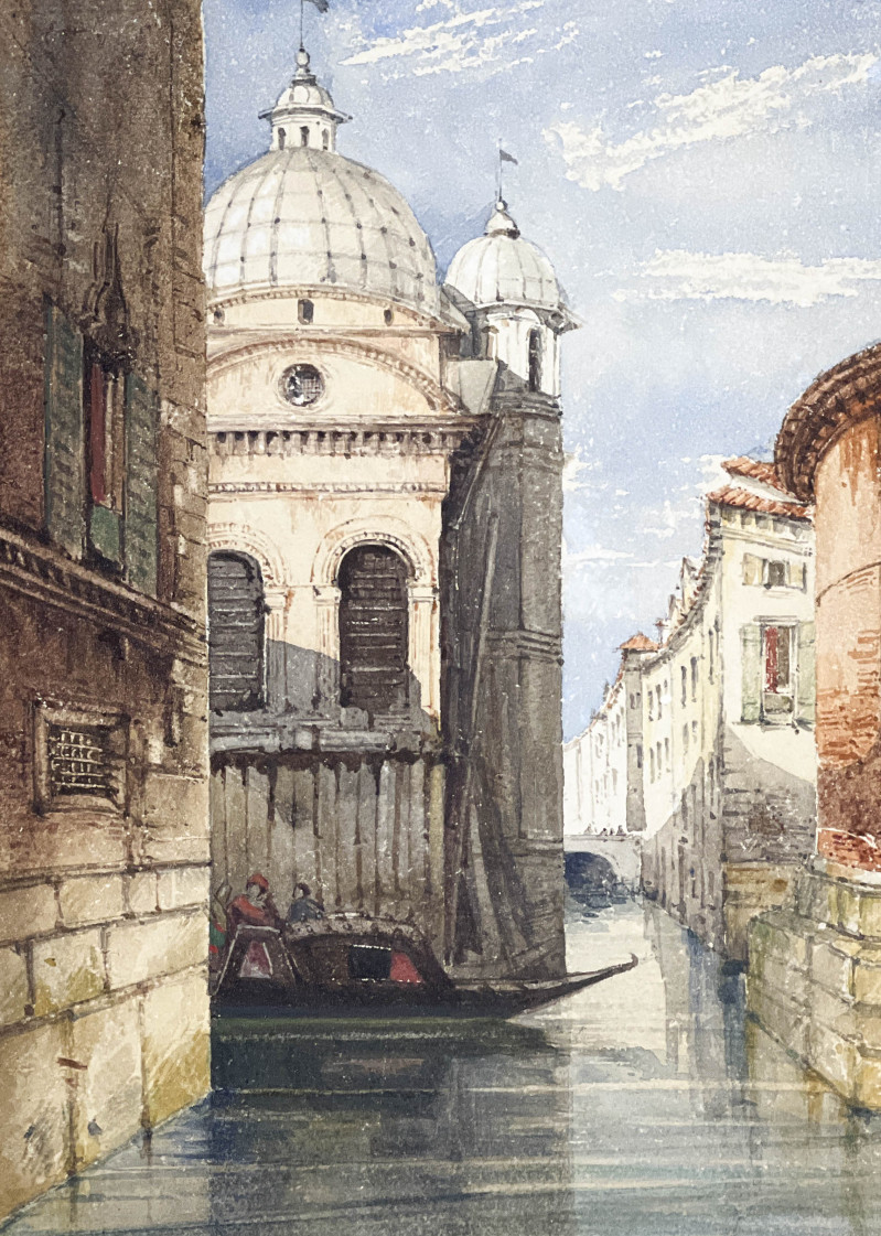 Venetian Watercolors, Group of 2
