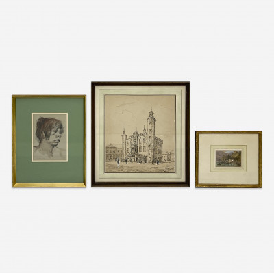 Image for Lot Collection of Works on Paper, Group of 3