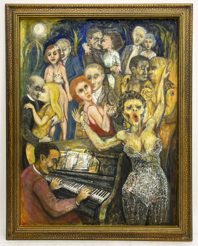 Leon Marcus - Untitled (Pianist and Singer)