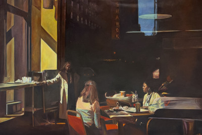 Image for Lot Nina Rosenblum - Argument in a Cafeteria, Chicago