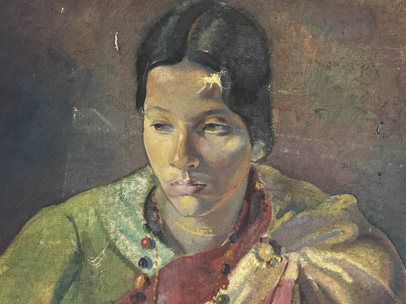 Clara Klinghoffer - Portrait of Pratima Tagore