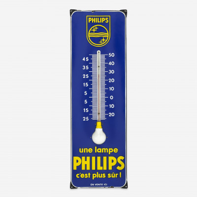 Image for Lot Phillips Thermometer Sign