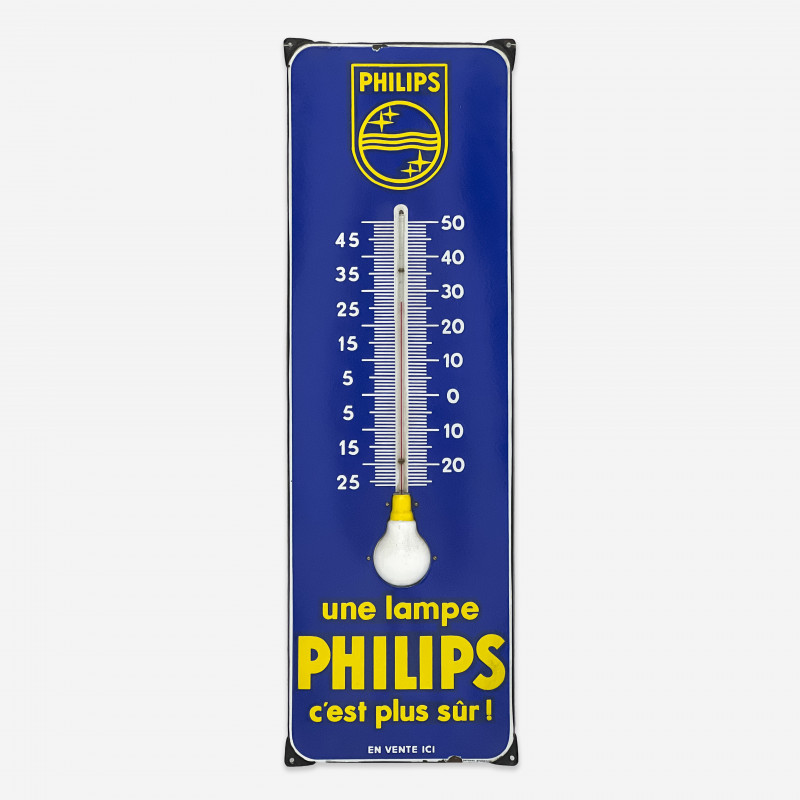 Phillips Thermometer Sign