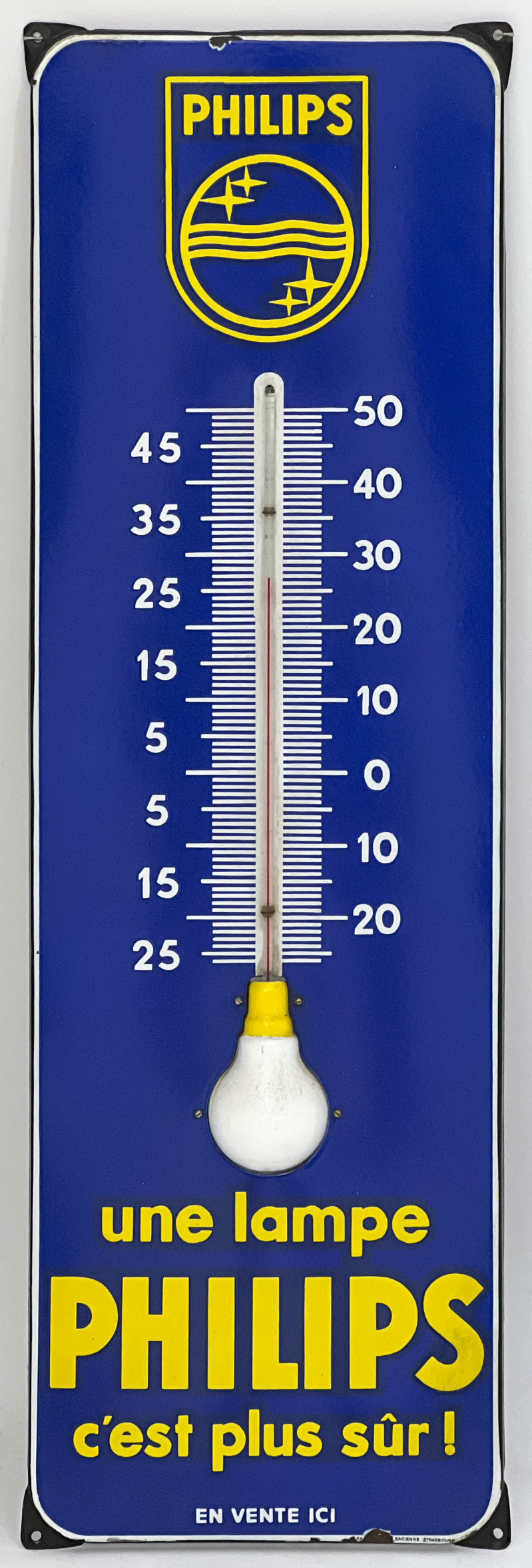 Phillips Thermometer Sign