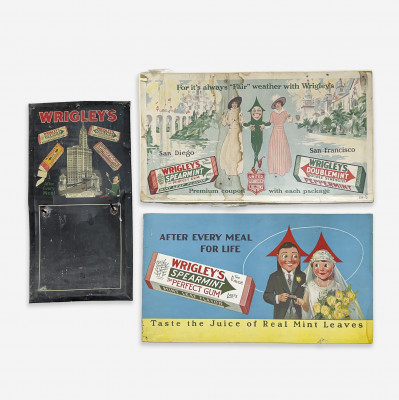 Image for Lot Wrigley's Gum Advertisements, Group of 3