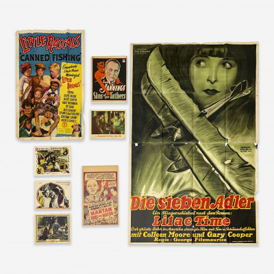 Image for Lot The Son of the Sheik, Little Rascals, and Others Vintage Movie Posters