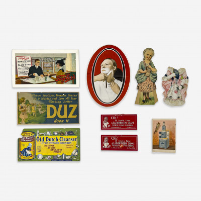 Old Dutch Cleanser and Other Antique Soap and Apothecary Advertisements