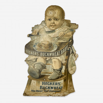 Heckers' Buckwheat Baby Sign