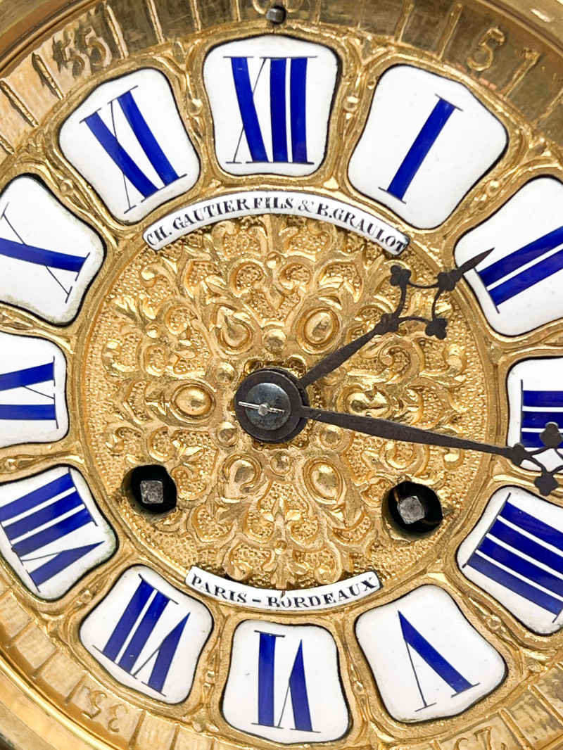 Louis XV Style Mantle Clock