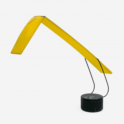 Image for Lot Mario Barbaglia & Marco Colombo - Dove Table Lamp in Yellow